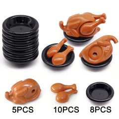 MARUMINE Turkey & Chicken Building Blocks Kit