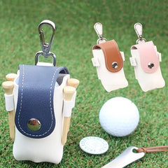 Portable Waist Bag for Golf Tees and Balls