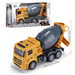Car Crane Model Vehicle Pull Back Toy Car Kids Gift