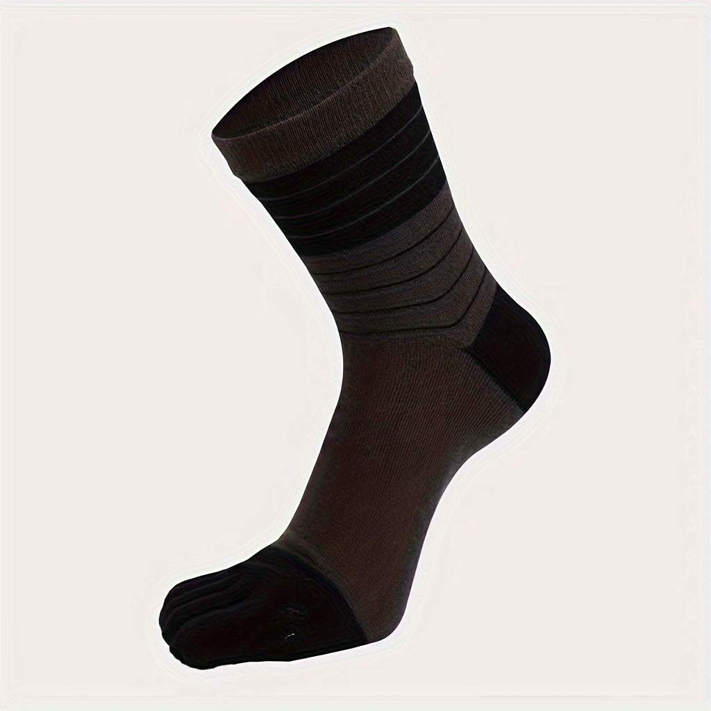5-Toe Cotton Leisure Sports Socks Unisex 1 Pair