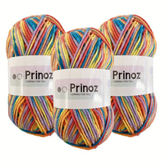 Colored Yarn Set for Crocheting & Knitting - 50g Acrylic Yarn