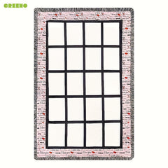 2 Pack 101 X 152 Blank Sublimation Throw Blankets For Heat Press Custom DIY