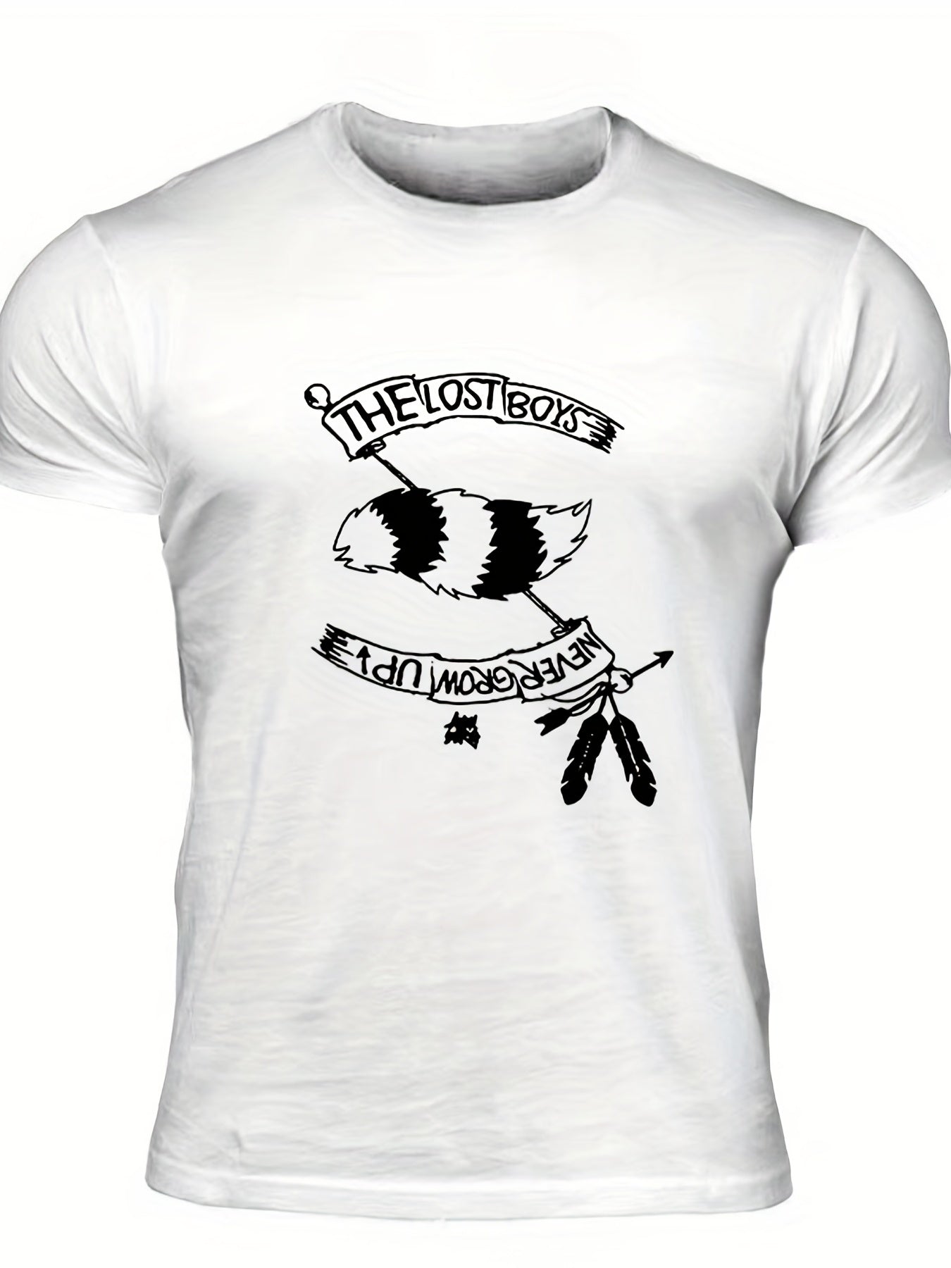Men's The Lost Boys Print T shirt Casual Tee for Summer