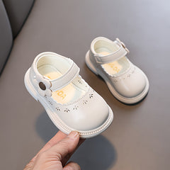 Baby Girls Flower Low Top Loafer Shoes Lightweight Non Slip Flat Shoes