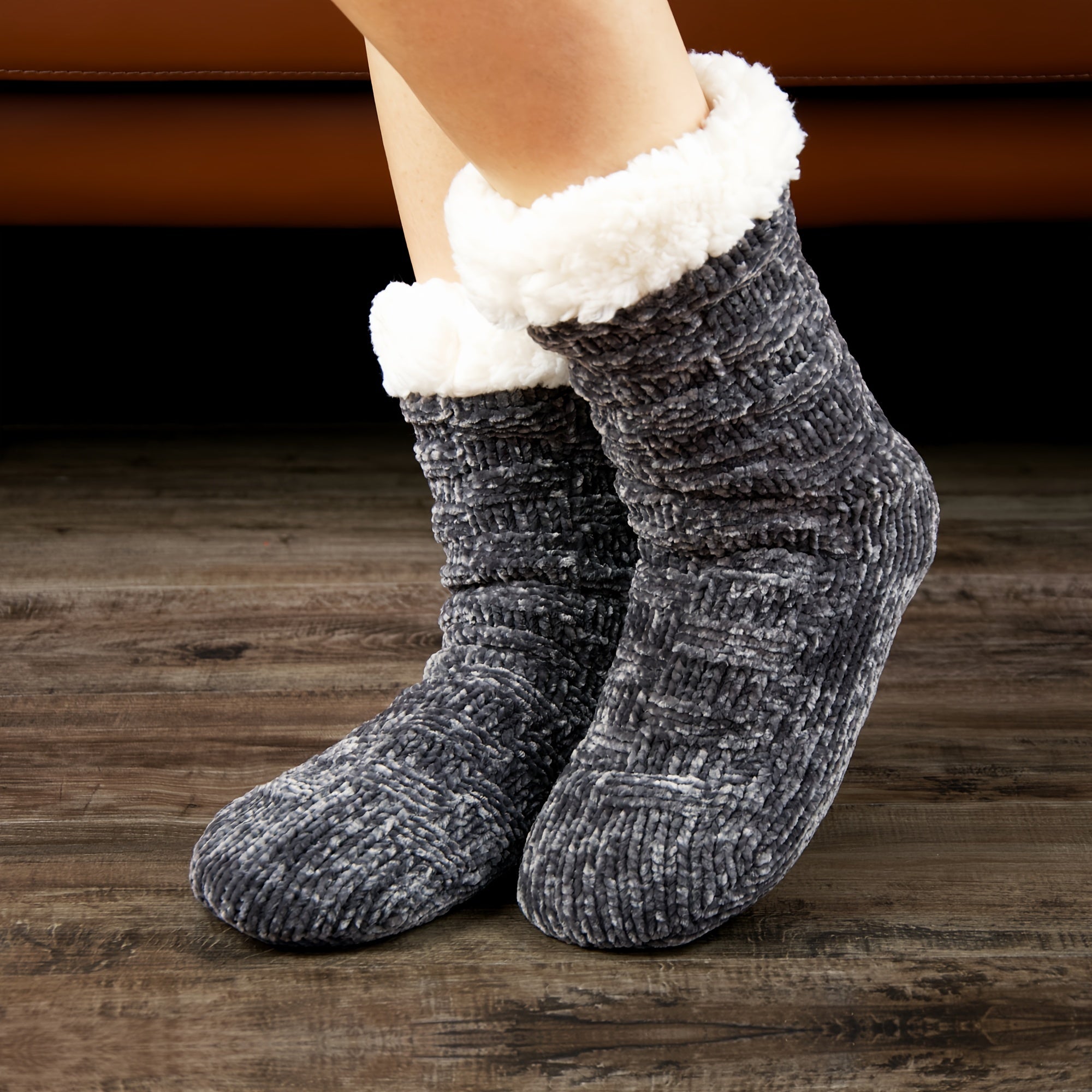 Warm Fuzzy Socks Women's Mid Tube Stockings