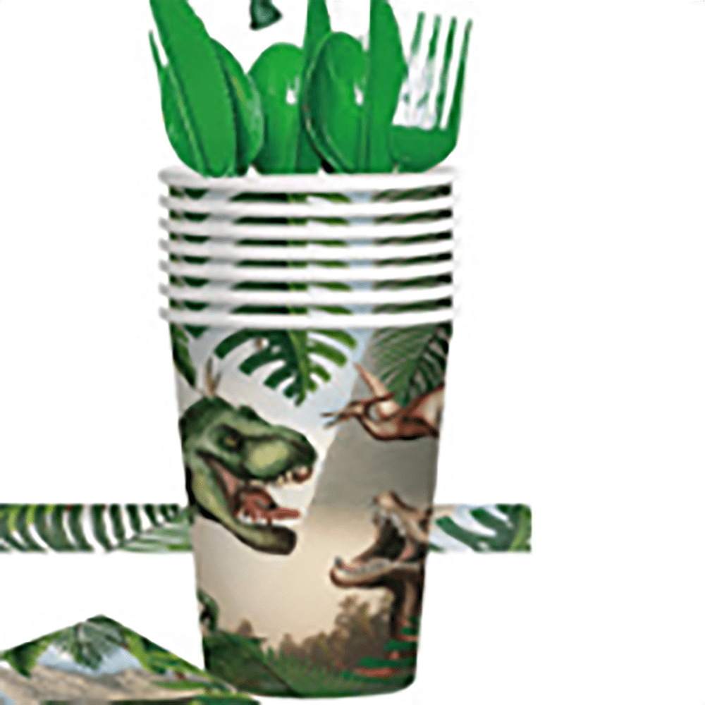 Dinosaur Birthday Party Supplies - Plates, Napkins, Forks