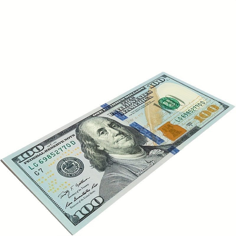 100 Bill Flatweave Runner Rug Machine Washable Multicolor