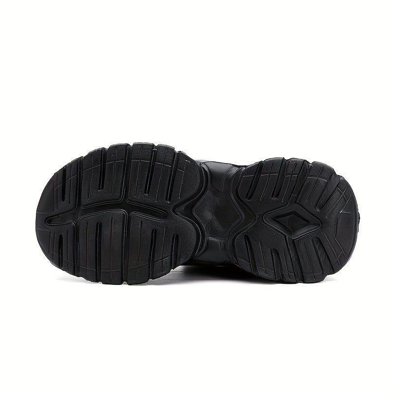 Boy's Chunky Shoes Comfy Non Slip Casual Soft Sole Sneakers For Kids