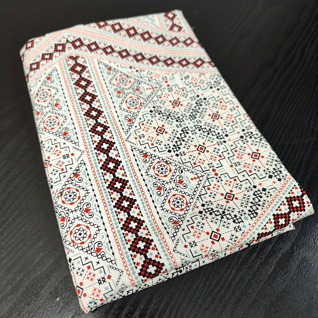 1yd Artificial Cotton Fabric Diy Cloth Pants Dress Diy Quilt Cover