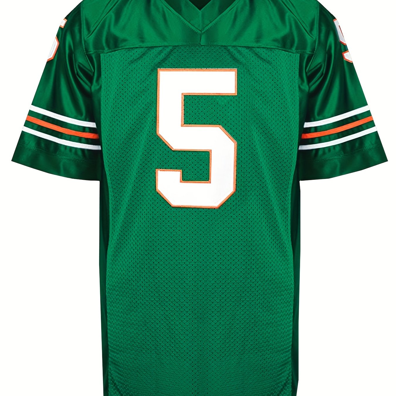 Men's Retro College Green Rugby Jersey American Football Wear