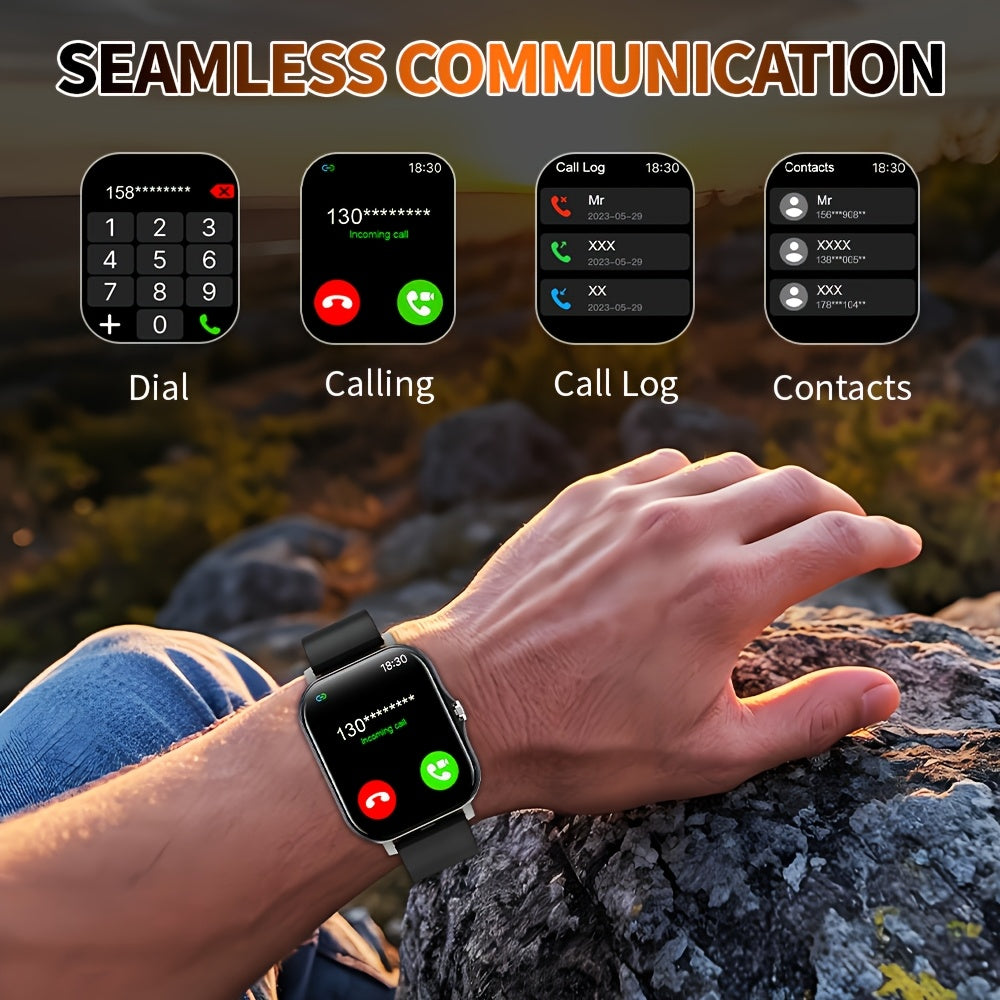 1.83 Inch HD Touch Sports Smartwatch - 100 Sport Modes - Fun Halloween Theme