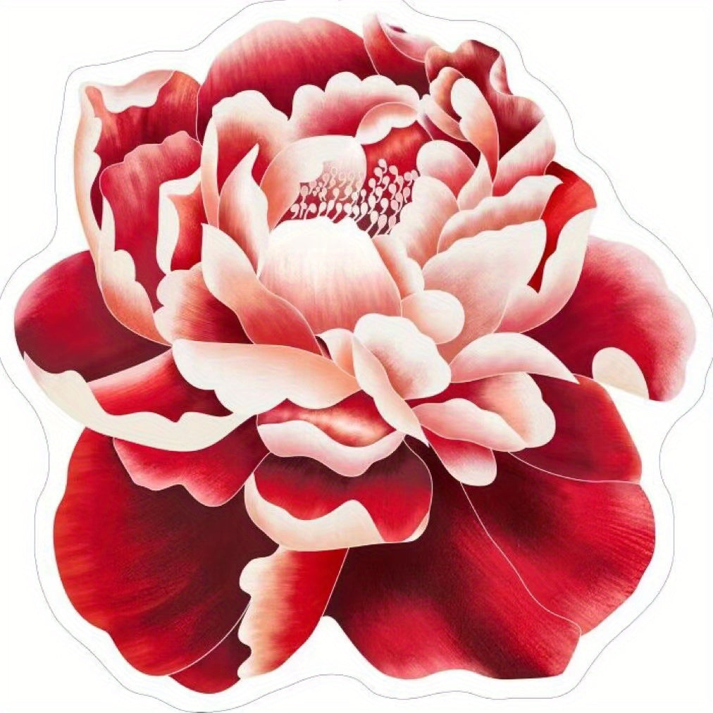 Peony Flower Carpet Mat for Home Decoration