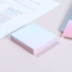 4pcs Gradient Sticky Notes 3x3 Inch 50 Sheets Each