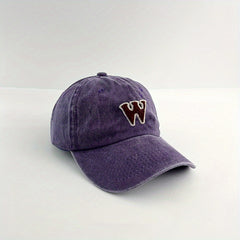 Vintage Washed Distressed Baseball Cap Unisex Dad Hat