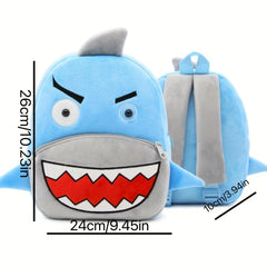 Cartoon Zoo Plush Backpack School Bag Holiday Gift for Boys and Girls