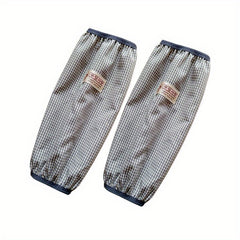 Long Floral Plaid Sleeves Kitchen Office Home Cleaning Work