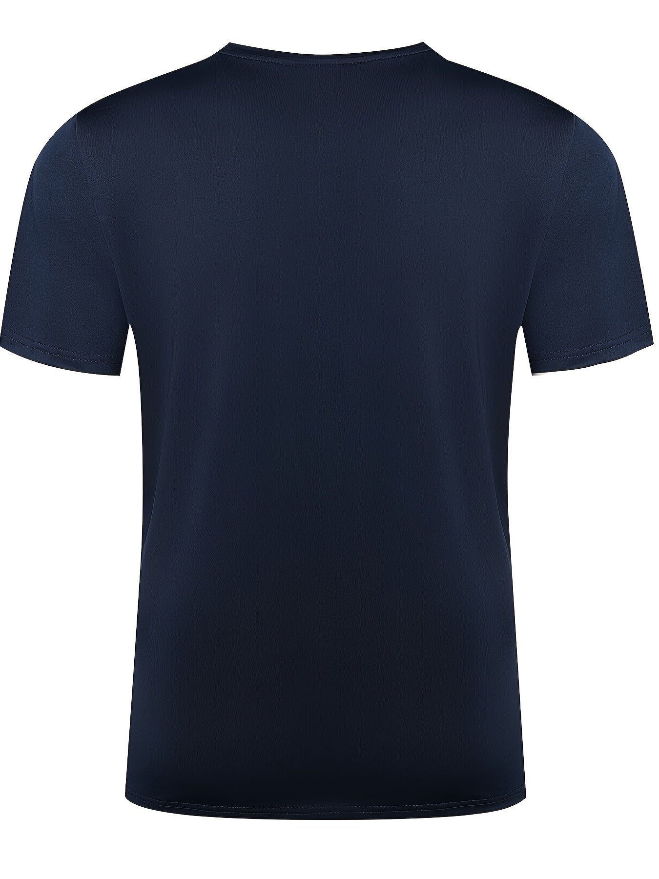 Men's Solid Short Sleeve Comfy T-shirt