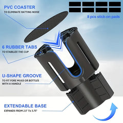 Car Water Cup Holder Stable Bottle Rack