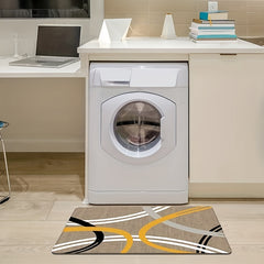 Absorbent Non Slip Kitchen Rug Stain Resistant Waterproof Mat