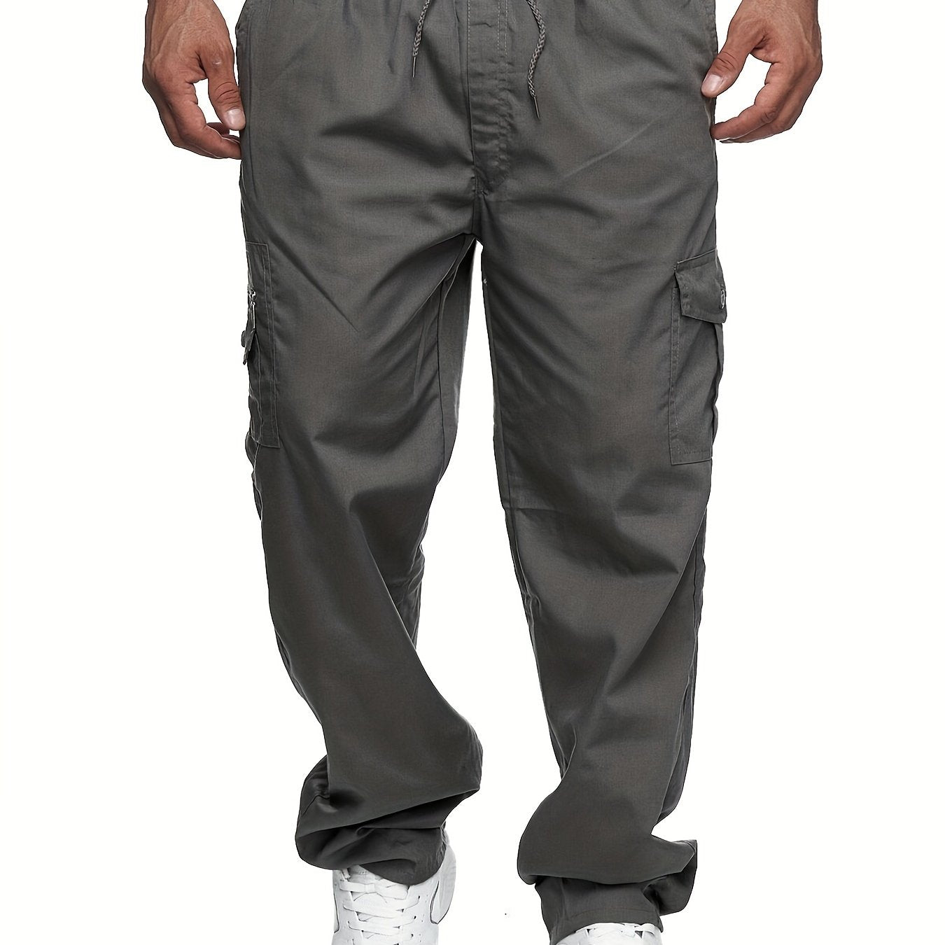 Men's Loose Cargo Jeans With Pocket Men's Outfits