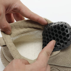 Soft Thick Bottom Heighten Shock Absorption Running Shoes Mesh Breathable