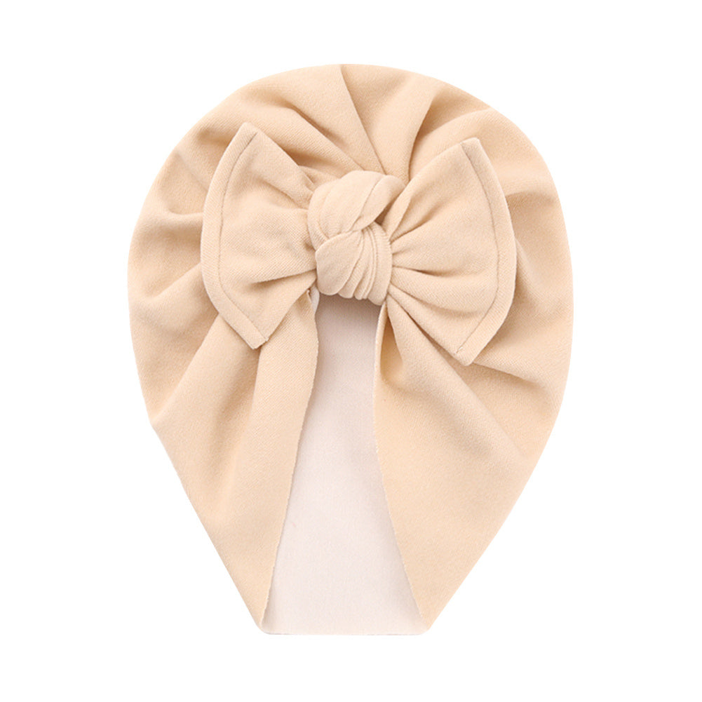 Kids Imitated Cashmere Square Bow Hat