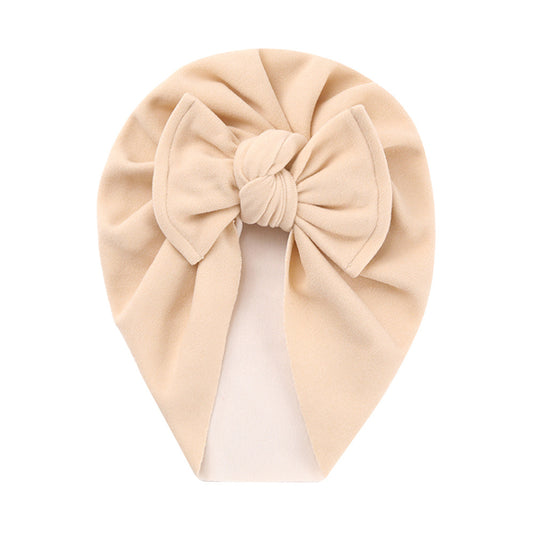 Kids Imitated Cashmere Square Bow Hat