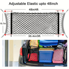 Adjustable Car Trunk Cargo Storage Organizer Net Universal SUV Car Truck
