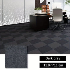 10pcs Peel and Stick Carpet Floor Tile Non Slip Household Commercial Carpet Tile