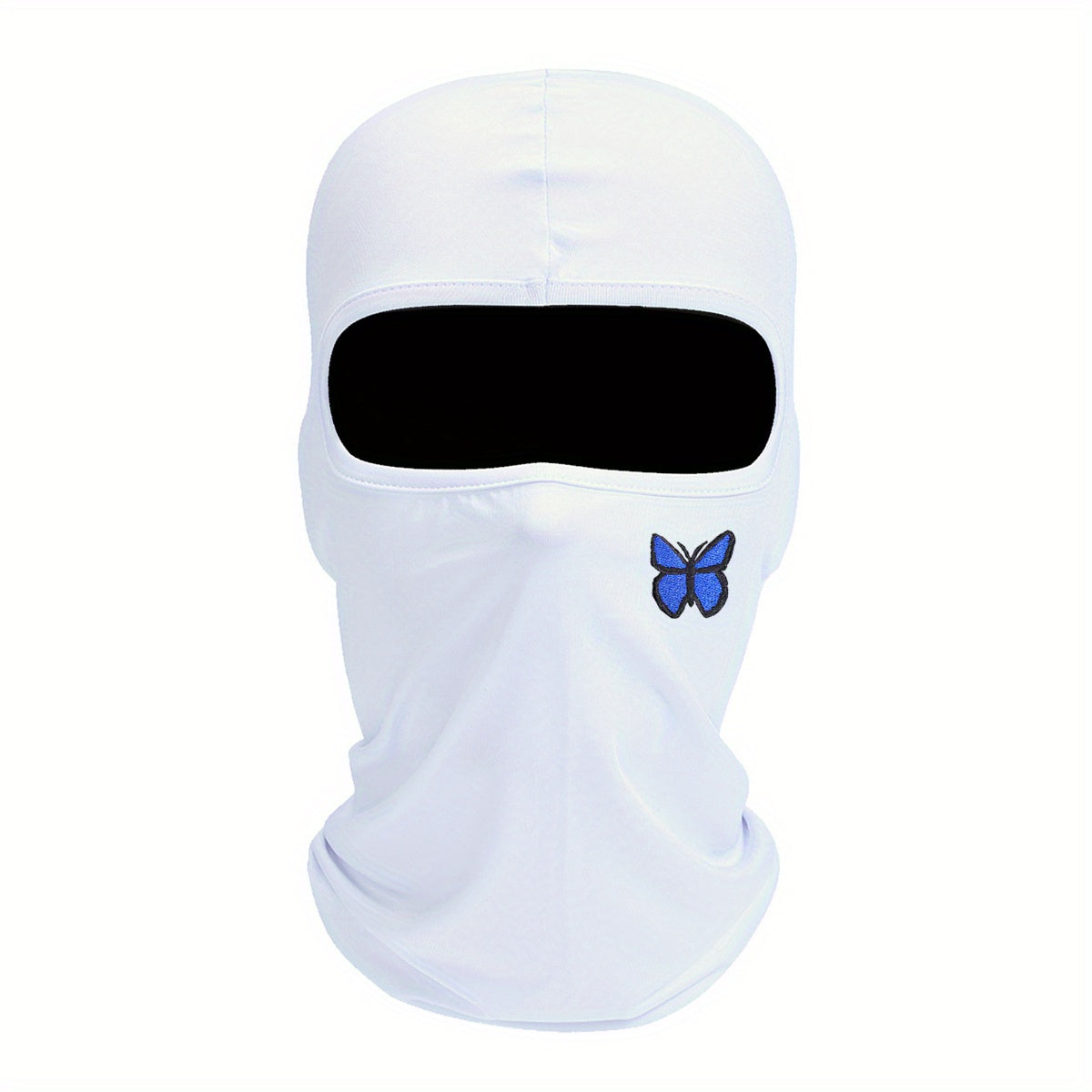 Butterfly Print Balaclava Outdoor Riding Mask For Men And Women