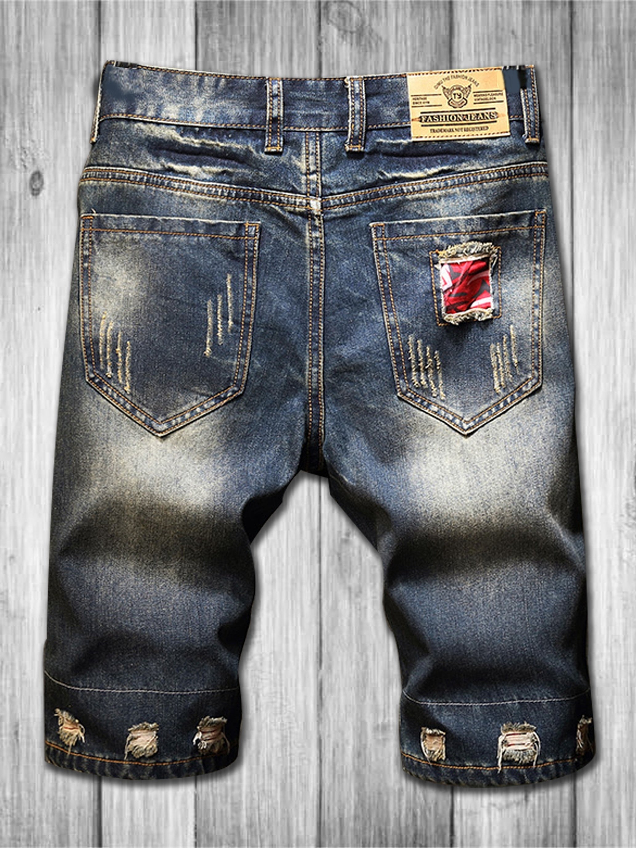 Men's Vintage Sky Ripped Jeans For Summer