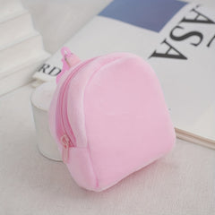Kids Candy Plush Backpack Coin Purse