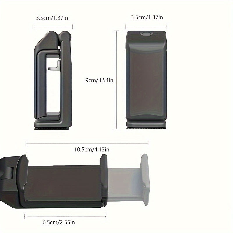 Universal Airplane Phone Holder 360 Rotation Hands-Free Mount