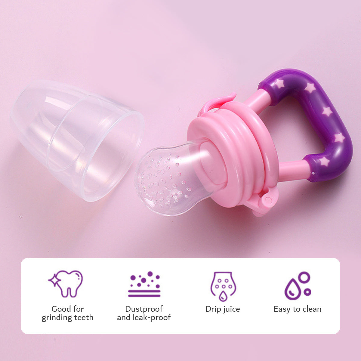 Baby Fruit Feeding Pacifier for Teething Relief