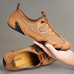 Men's Breathable Slip In Mesh Shoes Casual Outdoor Walking Shoes