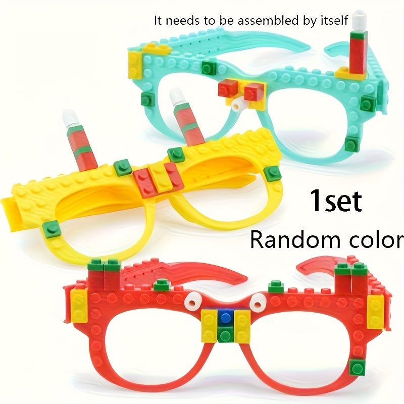 DIY Assembly Eye Toys Educational Glasses Toy