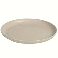 5pcs 22.86cm Plastic Dinner Plates Set, Reusable & Sturdy