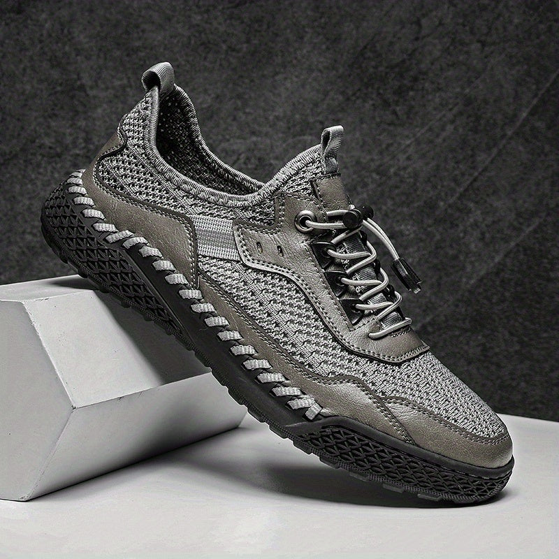 Men's Casual Non Slip Sandals With Adjustable Shoelaces