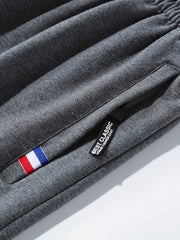 Men's Stretch Comfy Pants Solid Trousers Stylish Outdoor Wear