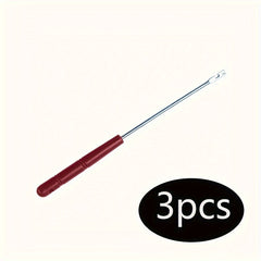 5pcs Fishing Hook Remover Extractor Soft Rubber Grip Handle Portable