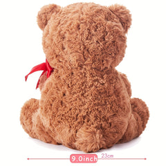IKASA Teddy Bear Plush Toy Extra Large 10 6 Stuffed Animal with Red Rose