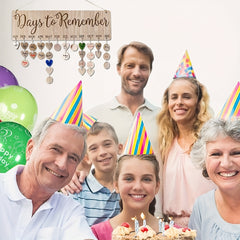 Family Birthday Board Hanging Calendar Wall Decoration