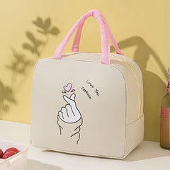 Fashionable Bento Box Bag Insulated Aluminum Film Bag