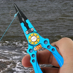 Aluminum Alloy Fishing Pliers Multifunctional Scissors
