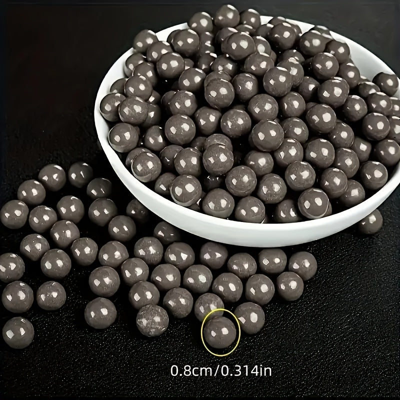 300-600pcs 8mm Hard Clay Balls Slingshot Ammo