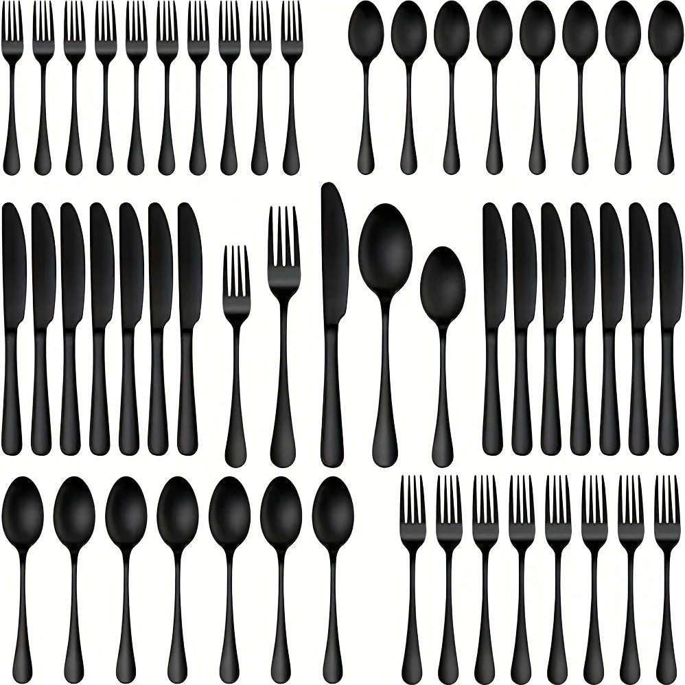 30pcs Stainless Steel Cutlery Set Mirror Polished & Dishwasher Safe
