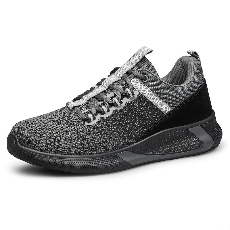 Men's Running Shoes Lace-up Sneakers Lightweight Breathable