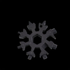 18-in-1 Stainless Steel Snowflake Wrench for Outdoor