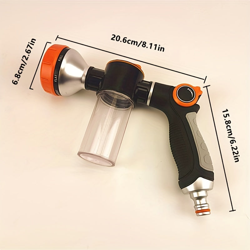 Metal Garden Hose Nozzle Sprayer High Pressure Water Gun