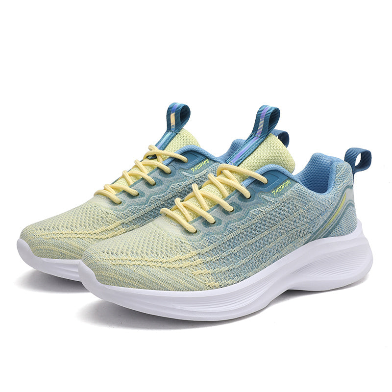 Women's Lace up Outdoor Running Shoes Casual Sneakers